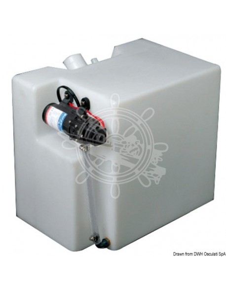 Serbatoio acqua con autoclave