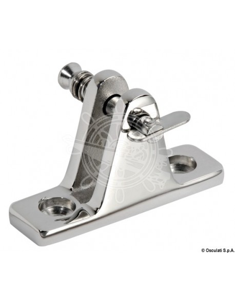 Supporto a Forcella 90° Inox con spinotto